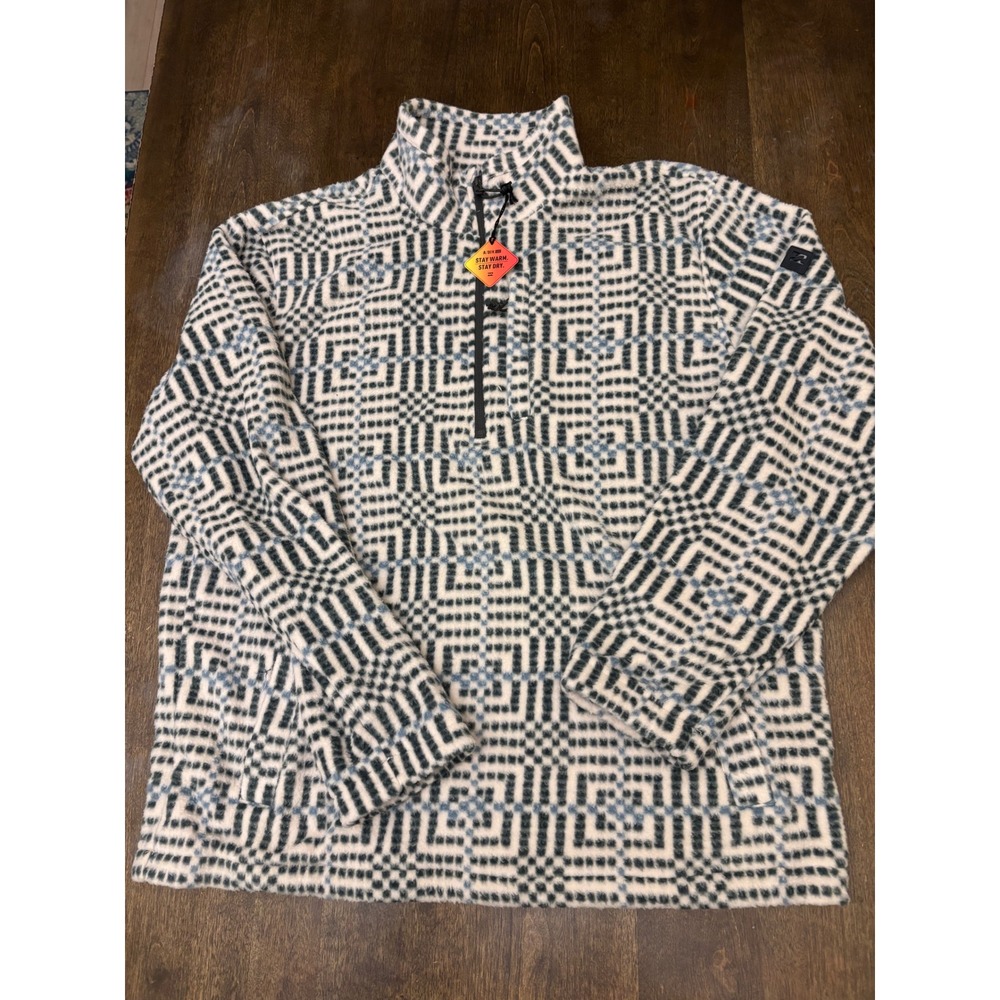 Billabong Adventure Division Boundary Mock Neck Fleece Pullover XXL ABYFT00463
